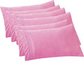 Elegant Comfort 6-PACK Solid Pillowcases 1500 Premium Hotel Quality Microfiber by ELEGANTCOMFORT