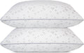 HIMOON Shredded Memory Foam Pillows, Medium Firm King Size Pillows 2 Pack by HIMOON
