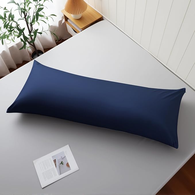 Body Cooling Pillow Case, Viscose Derived from Bamboo Long Pillow Protectors - Image 5