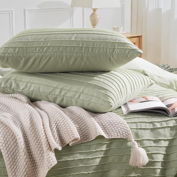 NEXHOME PRO Duvet Cover, 3 Pieces Boho Tufted Duvet Cover Set, Soft and - Image 6