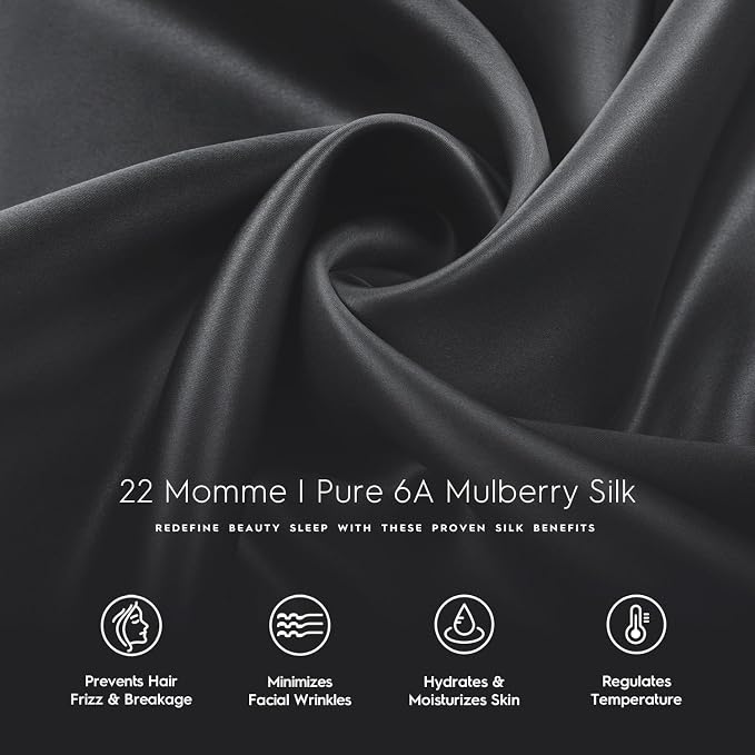 TAFTS 22mm 100% Pure Mulberry 6A Silk Pillowcase - Image 6