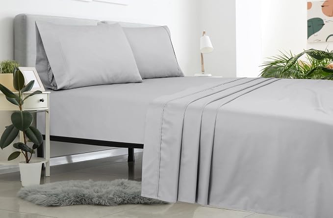 Royale Linens Twin XL Flat Sheet - Image 7