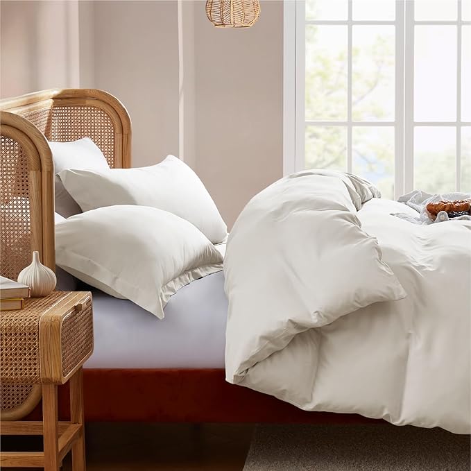 Nestl Off White Duvet Cover King Size - Image 7