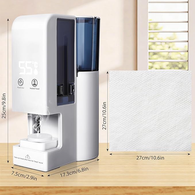 Hot Face Towel Heater Machine, Automatic Disposable Towel Warmer - Image 2