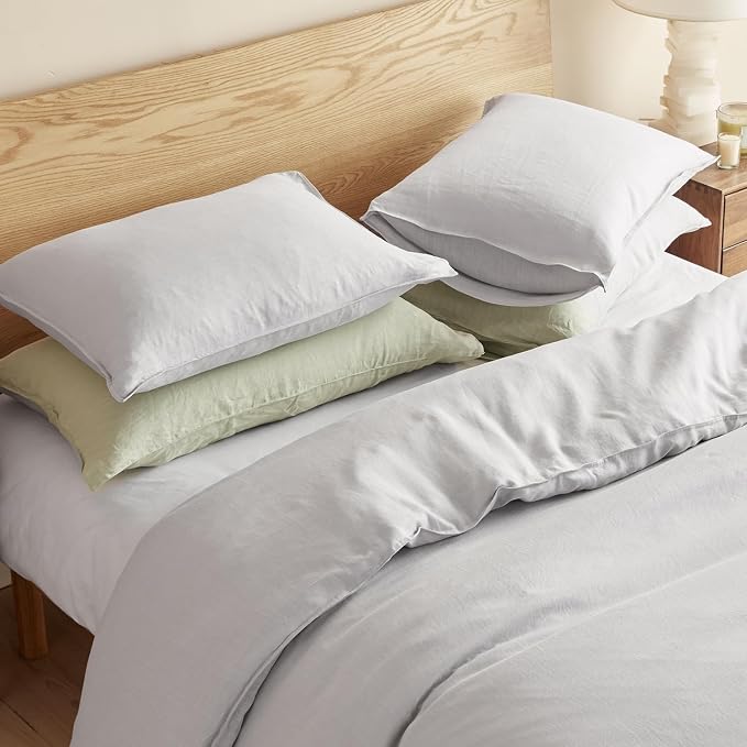 DAPU 100% Linen Duvet Cover Set - Image 5