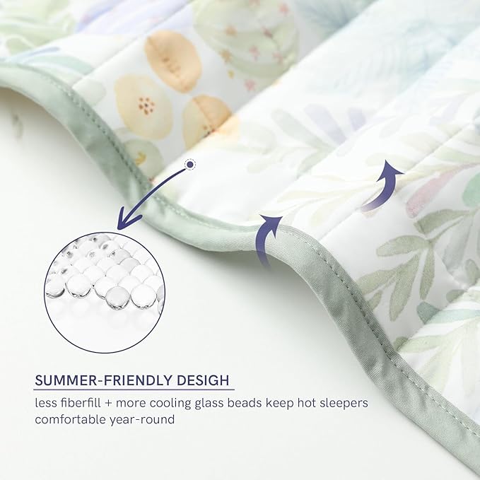 YnM King Size Cooling Nylon/PE Weighted Blanket - Image 5