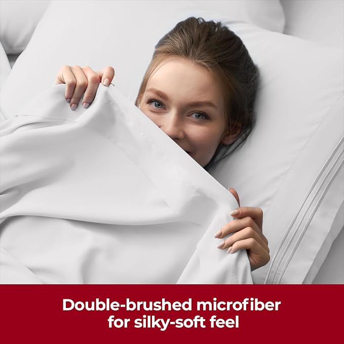 Mellanni Extra Deep Twin Sheets - Image 7