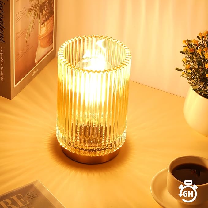 Battery Operated Lamp, Cordless Table Lamp - Image 4