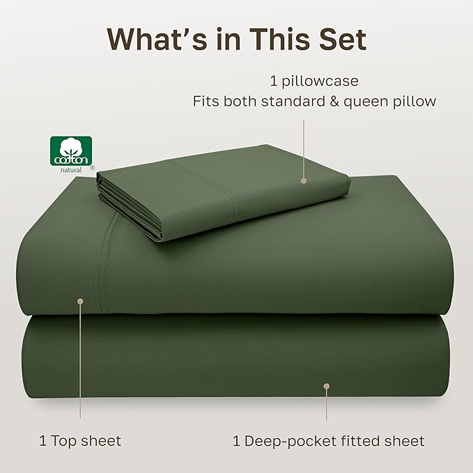 California Design Den Twin XL Bed Sheets Set - Image 4