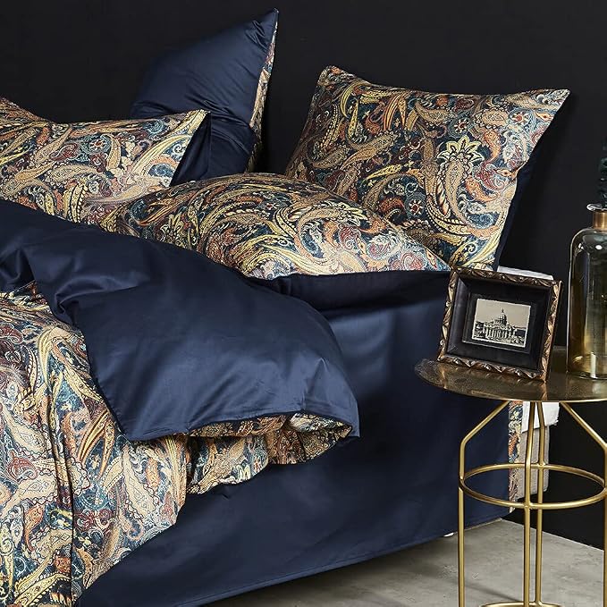 Cupocupa Duvet Cover King Size Set Boho Floral Pattern King Duvet Cover Set - Image 7