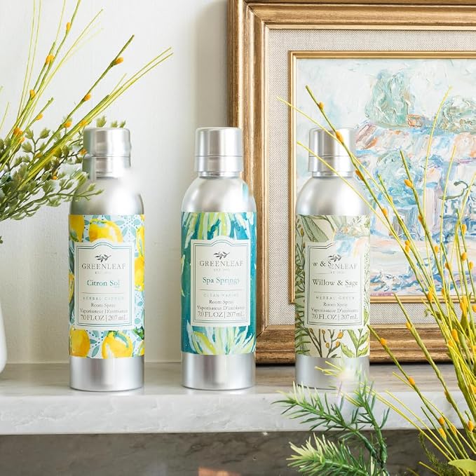 Greenleaf Gifts Spa Springs Scented Room Air Freshener Spray | Non-Aerosol 7 oz - Image 4