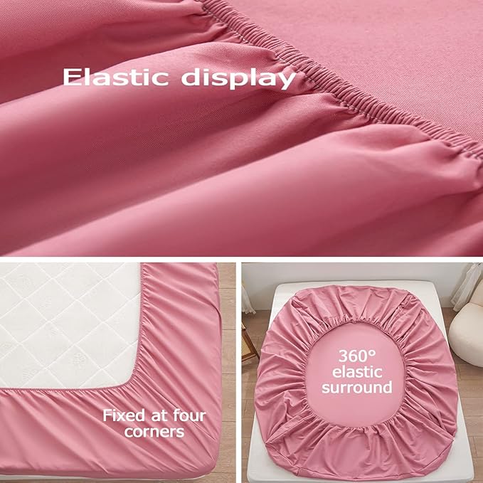 Bedding King Size Fitted Sheet Only - Image 4