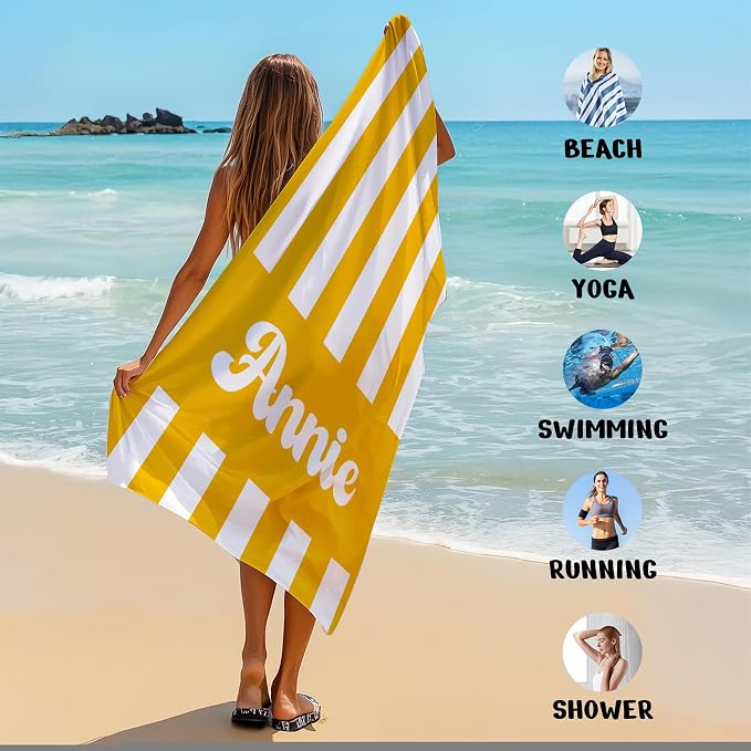 JML Personalized Beach Towel - Image 6