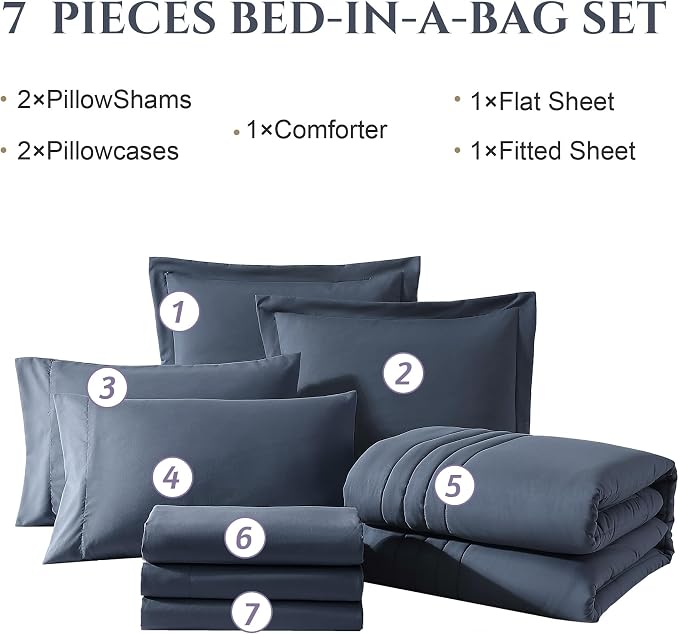 Monbix King Size Comforter Set - Image 8
