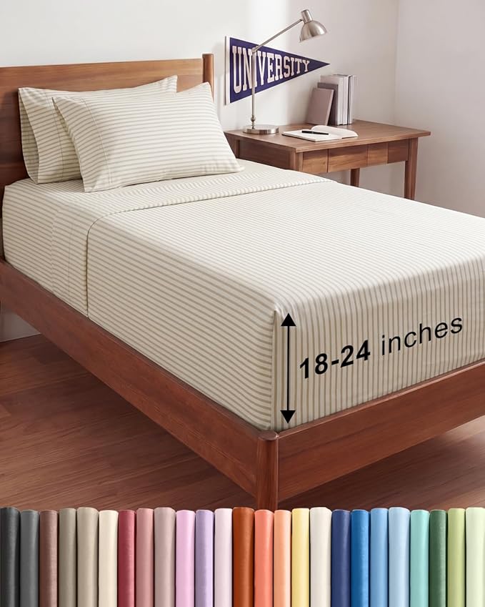 Extra Deep Twin XL Sheet Set by CGKUnlimited