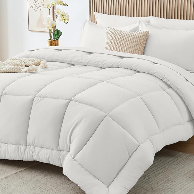 Sasttie Twin Comforter Set, 5 Pieces Bed in a Bag Twin, Complete Bedding Set by SASTTIE