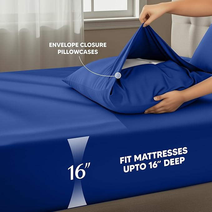 Utopia Bedding Twin Sheet Set – 3 Piece Bed Sheets - Image 4