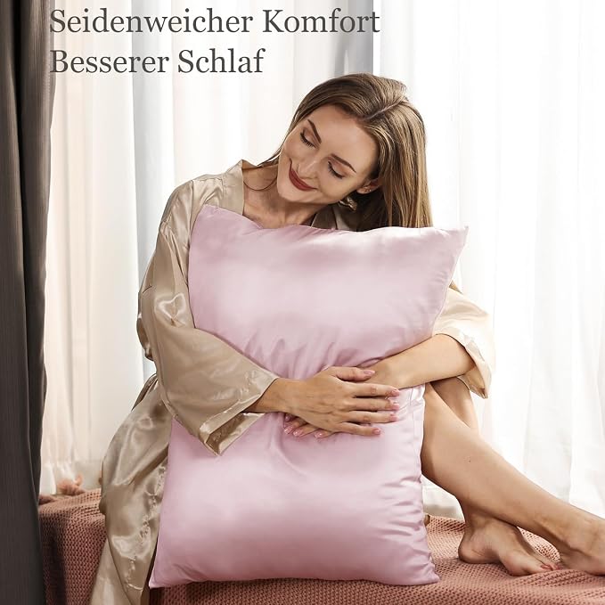 Adubor Silk Pillowcase 80 x 80 cm - Image 2