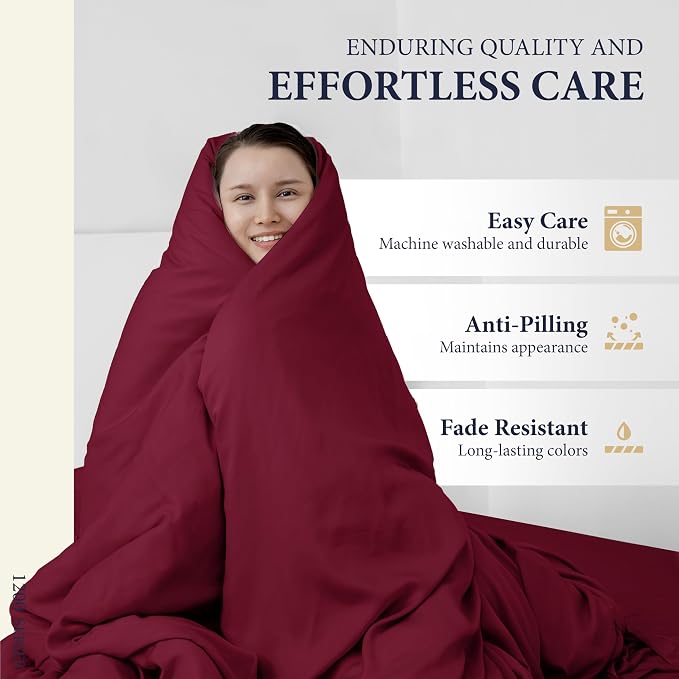 100% Egyptian Cotton King Size Sheets Set - Image 7