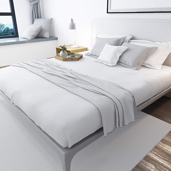 Lirex 2-Pack Queen Size Flat Sheet Set, Ultra-Soft Brushed 1800 Microfiber - Image 5