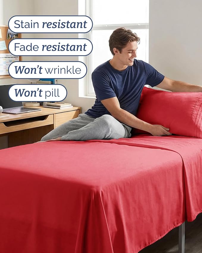 Twin XL Size 3 Piece Sheet Set - Image 5