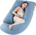 U-Shaped Pregnancy Pillow for Sleeping, Full Body Support for Back, HIPS & Belly by Unknown