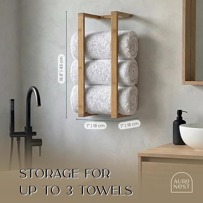 Bamboo Towel Racks - Image 3