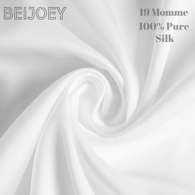 100% Mulberry Silk Pillowcase Set of 2 - Image 2