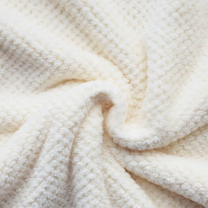 2 Pack Bath Towel Set, Waffle Bath Towel Set, Microfiber Super Soft Highly - Image 5