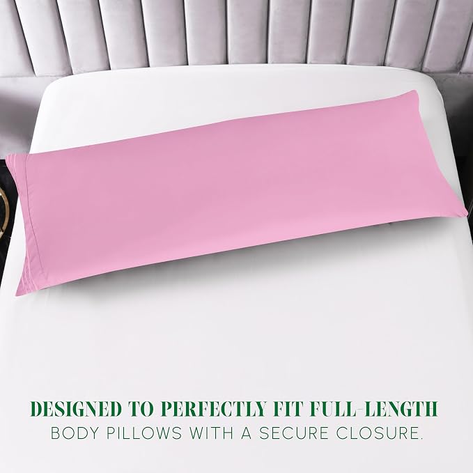 Elegant Comfort Luxury Ultra-Soft 1-Piece Body Pillowcase - Image 3