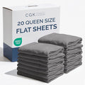Queen Size Flat Sheets by CGKUnlimited