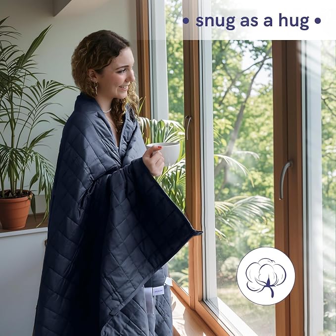 YnM Cotton King Size Weighted Blanket - Image 3