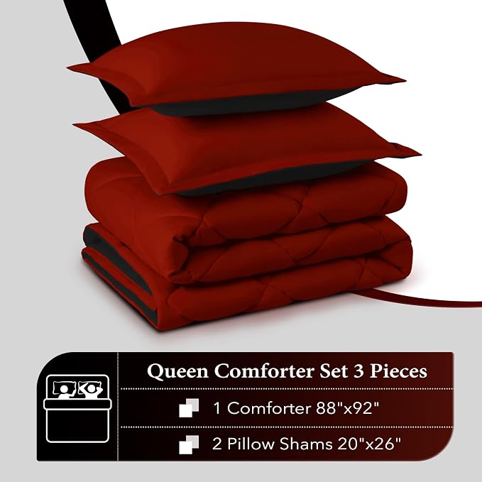 downluxe Queen Comforter Set - Image 6