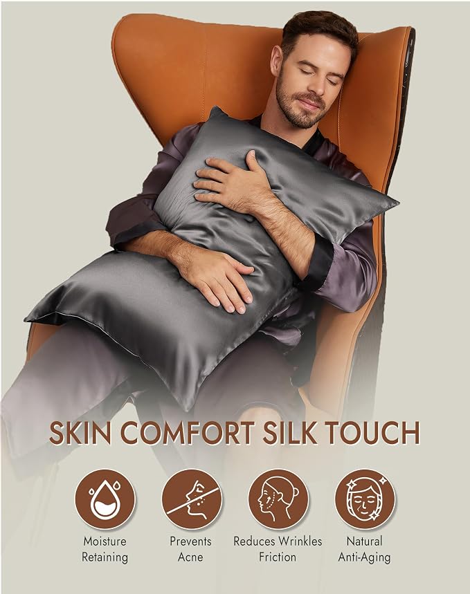SilkSilky 100% Mulberry Silk Pillowcase - Image 4