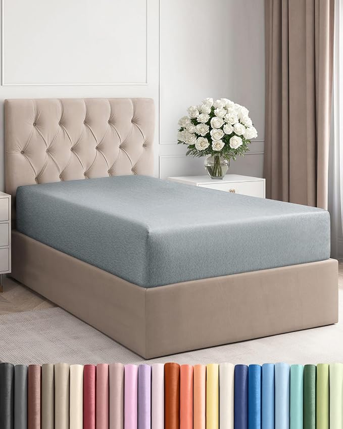 Twin XL Fitted Bed Sheet by CGKUnlimited