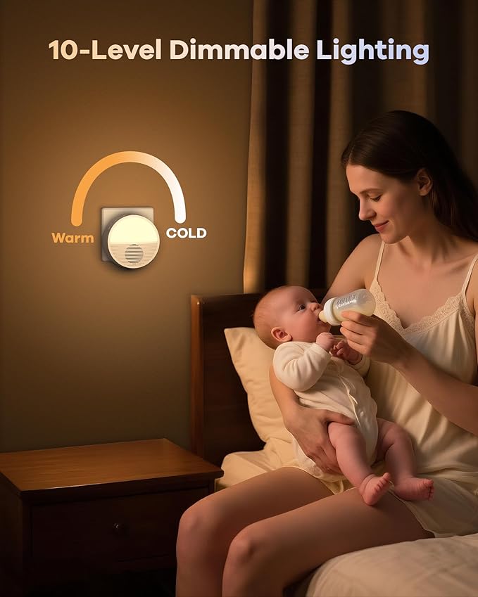Sunset Scene White Noise Sound Machine, Wall Plug in White Noise Machine - Image 5