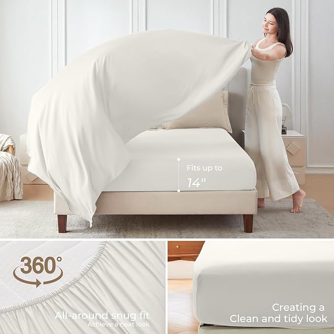 Sasttie California King Comforter Set, 7 Pieces Reversible Cal King Bed in a Bag - Image 4
