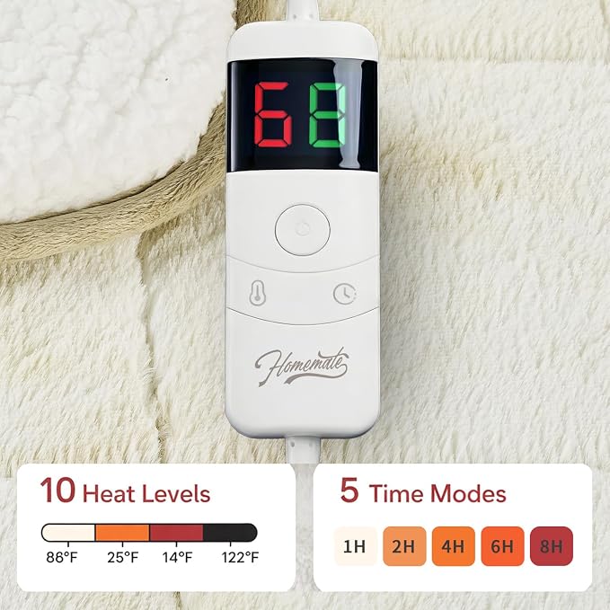 Homemate Heated Weighted Blanket - Image 4