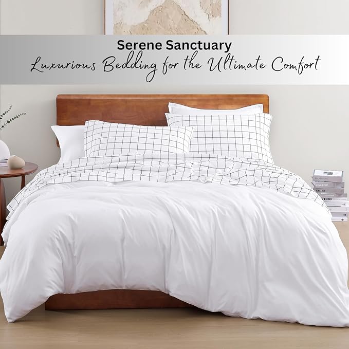 LANE LINEN Twin Sheet Set, 100% Organic Cotton Sheets Twin Size, Premium - Image 7