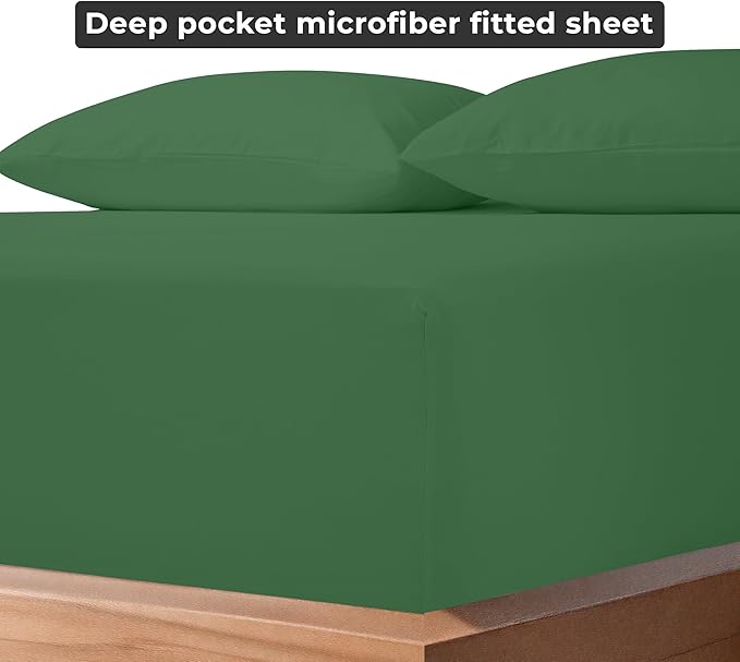 Royale Linens Fitted Sheet King - Image 6