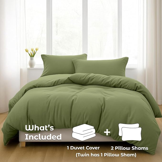 Pure Bedding Duvet Cover Queen Size - Image 2