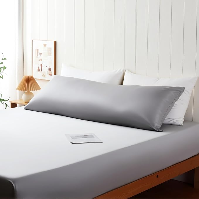 Body Cooling Pillow Case, Viscose Derived from Bamboo Long Pillow Protectors - Image 7