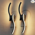 L LOHAS LED Night Light, 2 Pack Night Lights Plug into Wall, Modern Wall Sconces by LLOHASLED