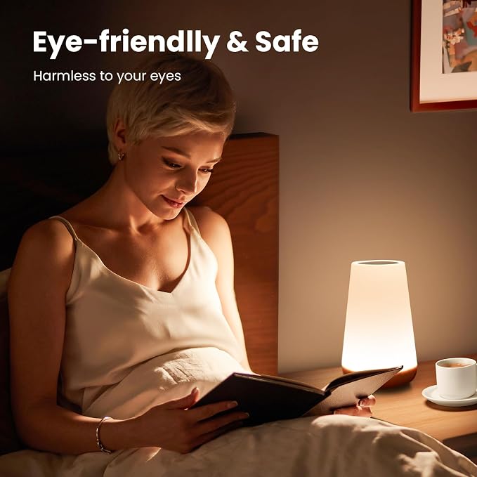 THAUSDAS Night Light, Dimmable Touch Lamp - Image 6