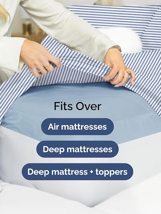 Extra Deep Cal King Fitted Sheet - Image 6