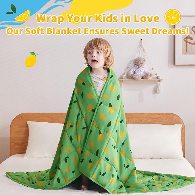 anfie Weighted Blanket Kids Weighted Blanket Cooling Blanket - Image 3