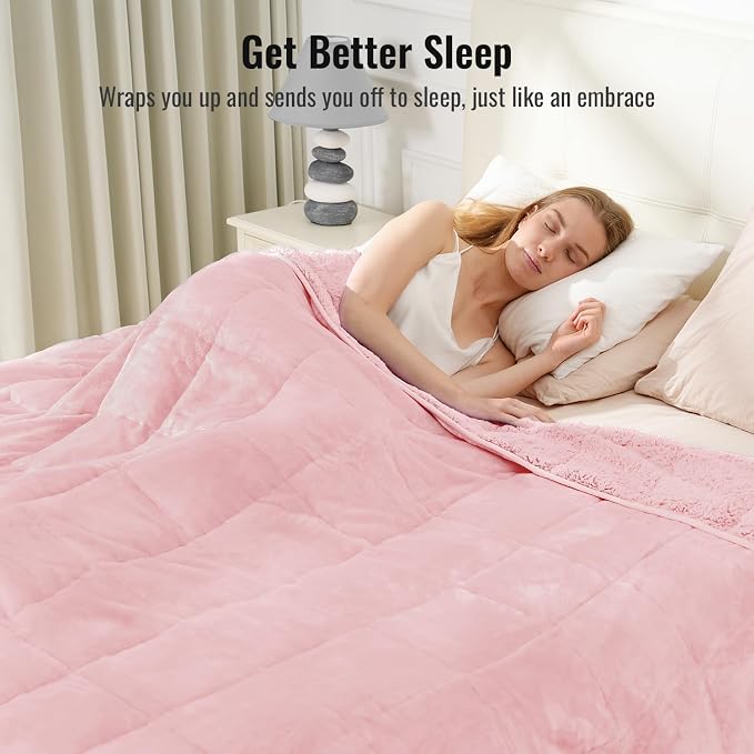 Uttermara Weighted Blanket Twin 15 Pounds, Adult Weighted Blanket - Image 3