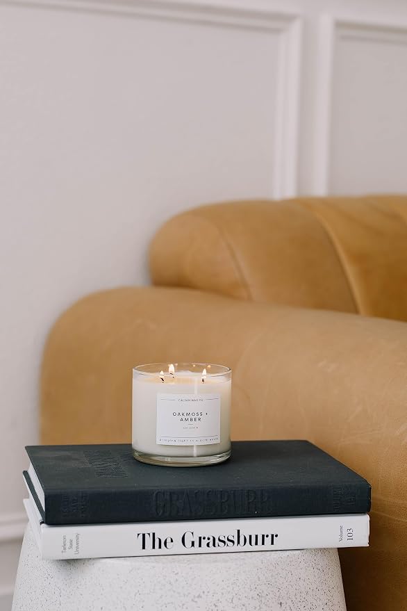 Calyan Wax Co. Apples & Maple Bourbon 3 Wick Scented Candle - Image 5