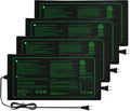 Upgrade Version 4PK Seedling Heat Mat by Unknown