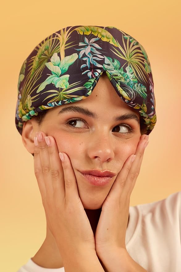 Glow People Silk Sleep Mask – 100% Mulberry Silk Eye Mask - Image 5